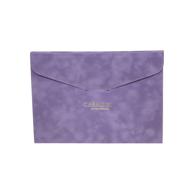 Cofanetto fine cerimonia in simil suede