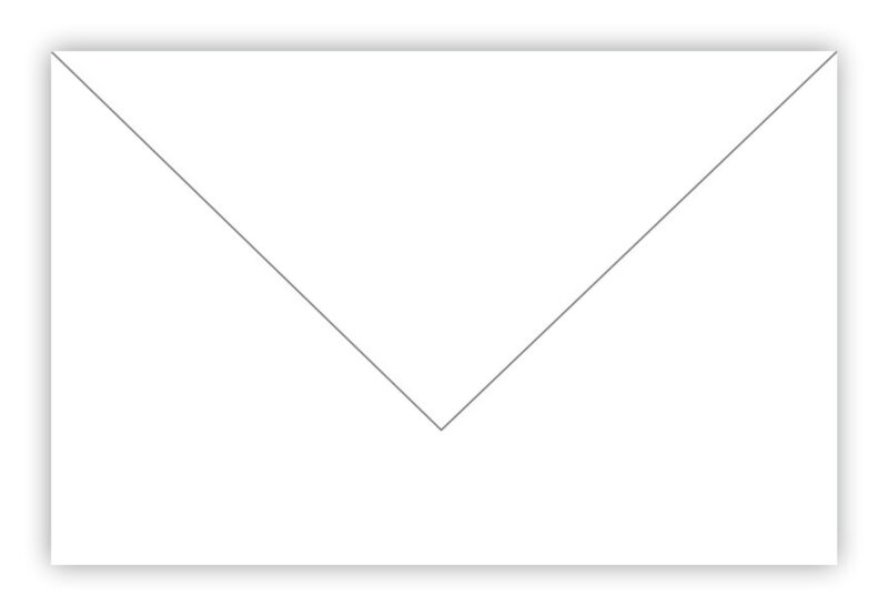 N. 200 buste bianche - 9x14 cm.