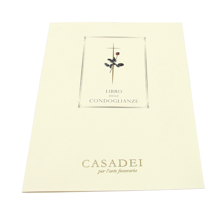 Libro delle condoglianze avoriato